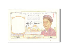 FRENCH INDO-CHINA, 1 Piastre, 1936, Undated, KM:54b, SUP