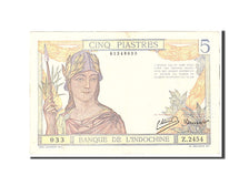 FRENCH INDO-CHINA, 5 Piastres, 1932, Undated, KM:55c, EF(40-45)