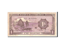 INDOCINA FRANCESE, 1 Piastre, 1942, KM:59a, Undated, BB