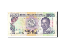 Tanzania, 500 Shilingi, 1989, Undated, KM:21c, VF(20-25)