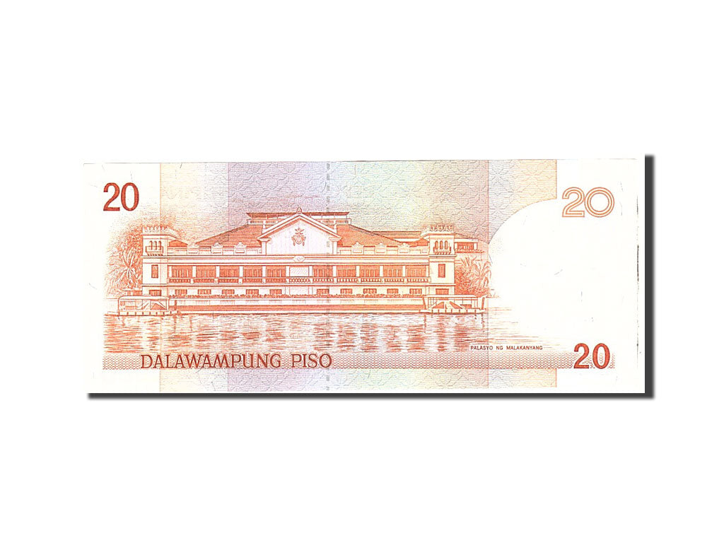 Banconote, Filippine, 20 Piso, 1986, KM:170c, Undated, SPL