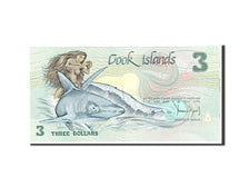 Banknote, Cook Islands, 3 Dollars, 1992, Undated, KM:6, UNC(65-70)