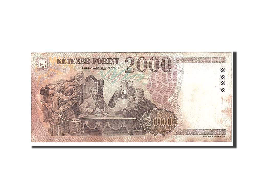 Banknote, Hungary, 2000 Forint, 2004, Undated, KM:190c, EF(40-45)
