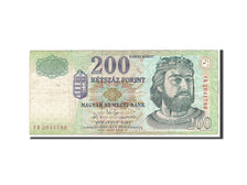 Banknote, Hungary, 200 Forint, 2003, Undated, KM:187c, VF(30-35)