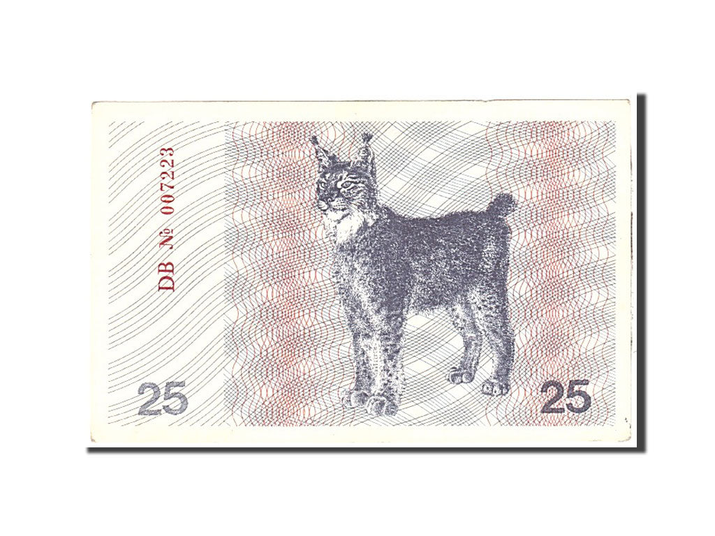 Banknote, Lithuania, 25 (Talonas), 1991, Undated, KM:36a, AU(50-53)