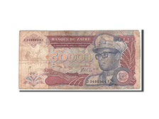 Geldschein, Zaire, 50,000 Zaïres, 1991, 1991-04-24, KM:40a, SGE