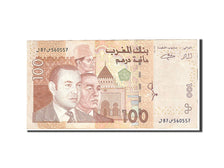 Billete, 100 Dirhams, 2002, Marruecos, KM:70, Undated, MBC