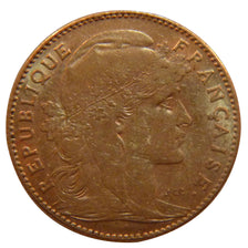 FRANCE, Marianne, 10 Francs, 1910, Paris, AU(50-53), Gold, Gadoury #1017, 3.20