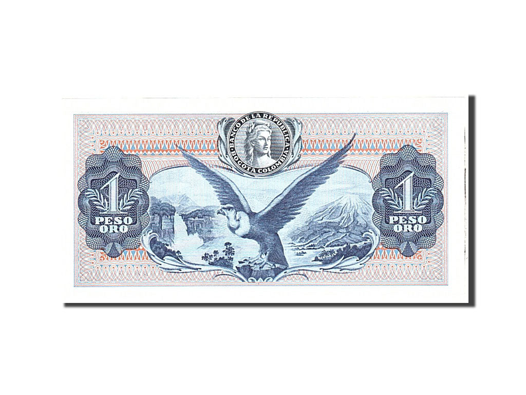 Colombia, 1 Peso Oro, 1973, KM:404e, 1973-08-07, UNC(65-70)