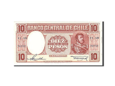 Banknote, Chile, 10 Pesos = 1 Condor, 1958, Undated, KM:120, UNC(65-70)