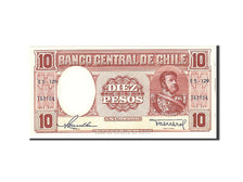 Billete, 10 Pesos = 1 Condor, 1958, Chile, KM:120, UNC