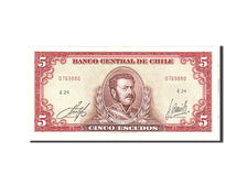Chile, 5 Escudos, 1964, KM:138, Undated, UNC(65-70)