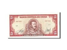 Chile, 5 Escudos, 1964, KM:138, Undated, UNC(65-70)