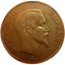 Francia, Napoleon III, Napoléon III, 100 Francs, 1858, Paris, BB, Oro, Gadou...