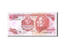Banknote, Uruguay, 500 Nuevos Pesos, 1978, Undated, KM:63b, UNC(65-70)