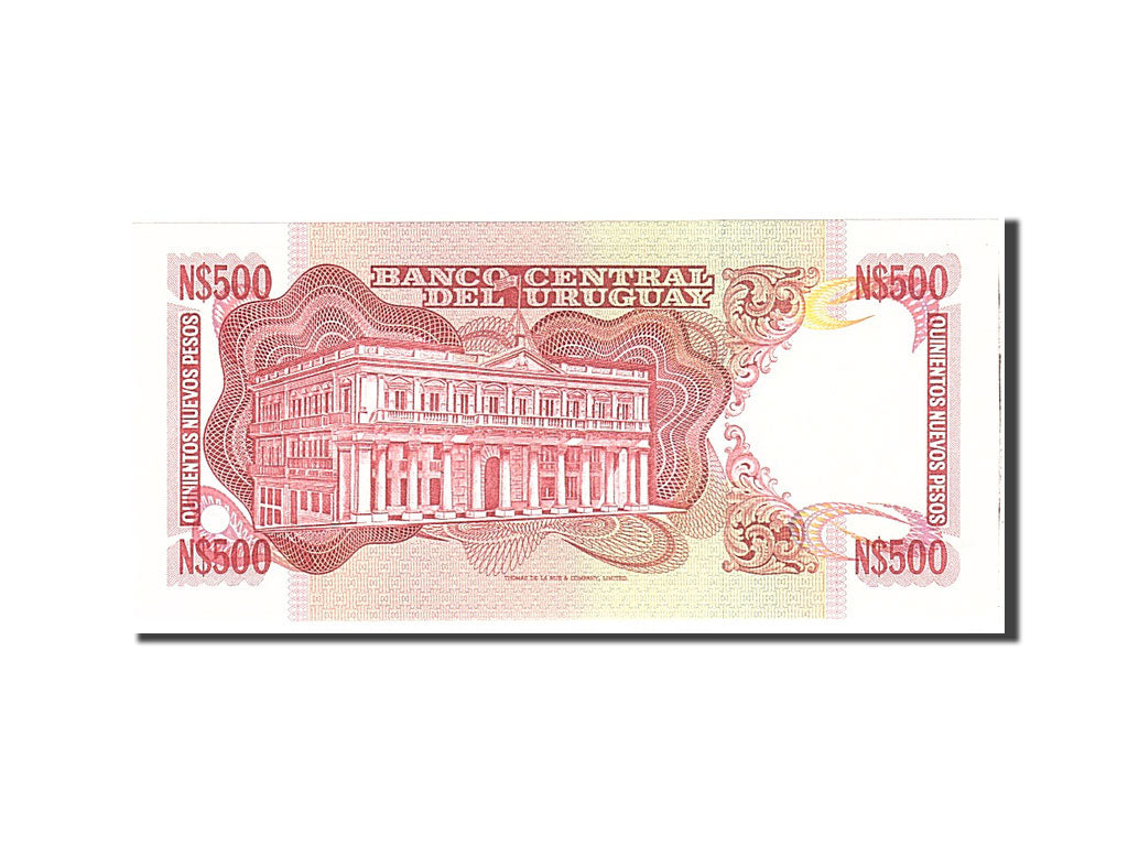 Banknote, Uruguay, 500 Nuevos Pesos, 1978, Undated, KM:63b, UNC(65-70)