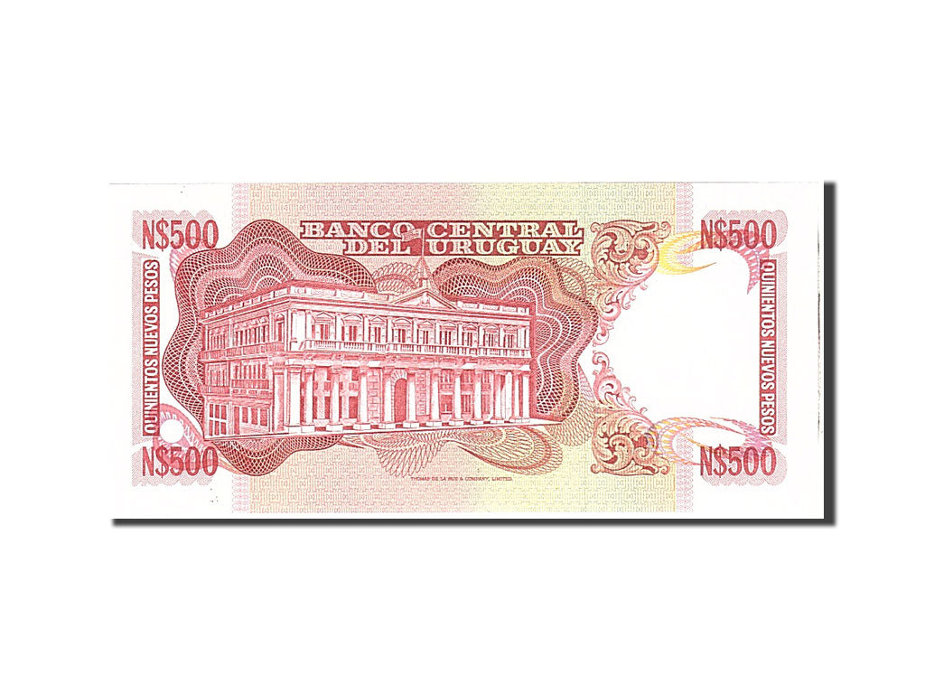 Banknote, Uruguay, 500 Nuevos Pesos, 1978, Undated, KM:63b, UNC(65-70)