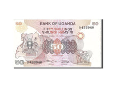 Billete, 50 Shillings, 1982, Uganda, KM:18a, Undated, UNC