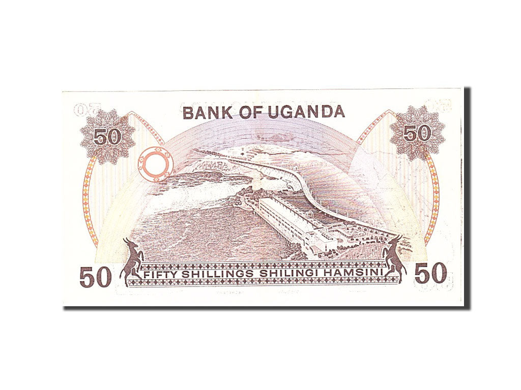 Banknote, Uganda, 50 Shillings, 1982, Undated, KM:18a, UNC(65-70)