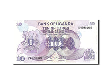 Uganda, 10 Shillings, 1979, KM:11b, Undated, UNC