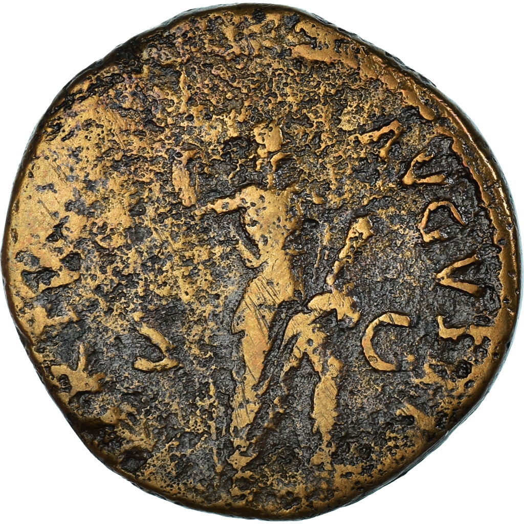 Coin, Ancient Rome, Roman Empire (27 BC – AD 476), Domitian, Dupondius, 90-91