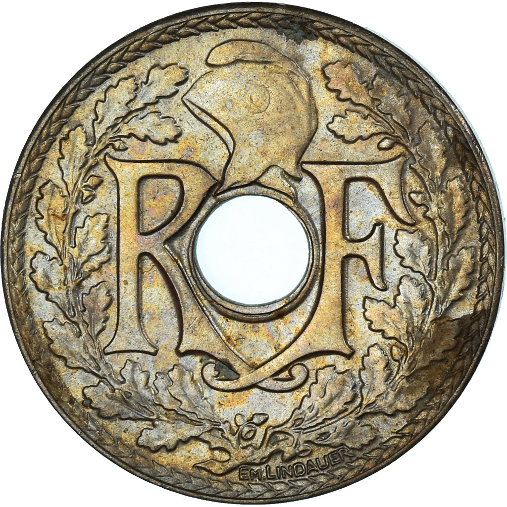 Moneda, Francia, Lindauer, 25 Centimes, 1922, EBC, Cobre - níquel, KM:867a