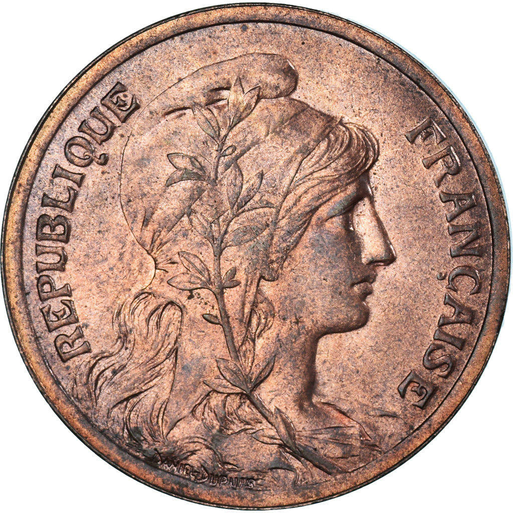Monnaie, France, Dupuis, 10 Centimes, 1917, Paris, SUP, Bronze, Gadoury:277