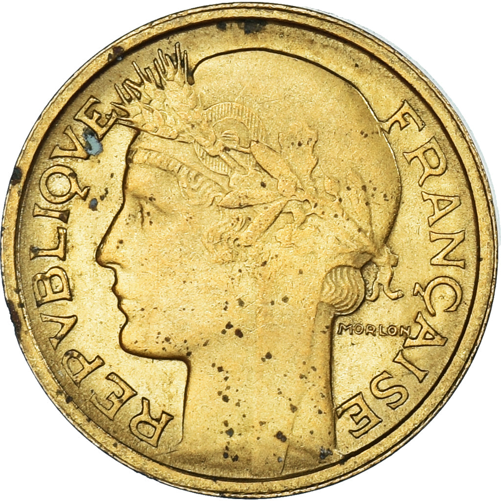 Moneta, Francia, Morlon, 50 Centimes, 1933, Paris, SPL-, Alluminio-bronzo