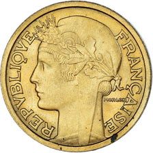 Moneta, Francja, Morlon, 2 Francs, 1936, AU(55-58), Aluminium-Brąz, KM:886