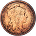 Moneta, Francja, Dupuis, 2 Centimes, 1907, Paris, AU(55-58), Brązowy, KM:841
