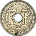 Münze, Frankreich, Lindauer, 5 Centimes, 1938, VZ, Nickel-Bronze, KM:875a