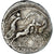 Moneta, Fabia, Denarius, 82-81 BC, Rome, Countermark, MB, Argento