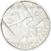 France, 10 Euro, 2010, Paris, Rhône-Alpes, MS(60-62), Silver, KM:1670