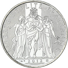 France, 10 Euro, 2012, Paris, Hercule, MS(60-62), Silver, KM:2073
