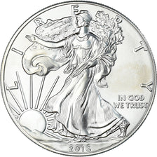 Monnaie, États-Unis, Dollar, 2016, American Silver Eagle, SPL, Argent