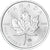 Moeda, Canadá, 5 Dollars, 2021, Maple Leaf, MS(63), Prata