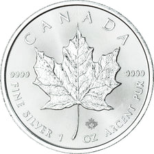 Monnaie, Canada, 5 Dollars, 2021, Maple Leaf, SPL, Argent