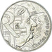 France, 10 Euro, 2020, Charles de Gaulle, AU(55-58), Silver