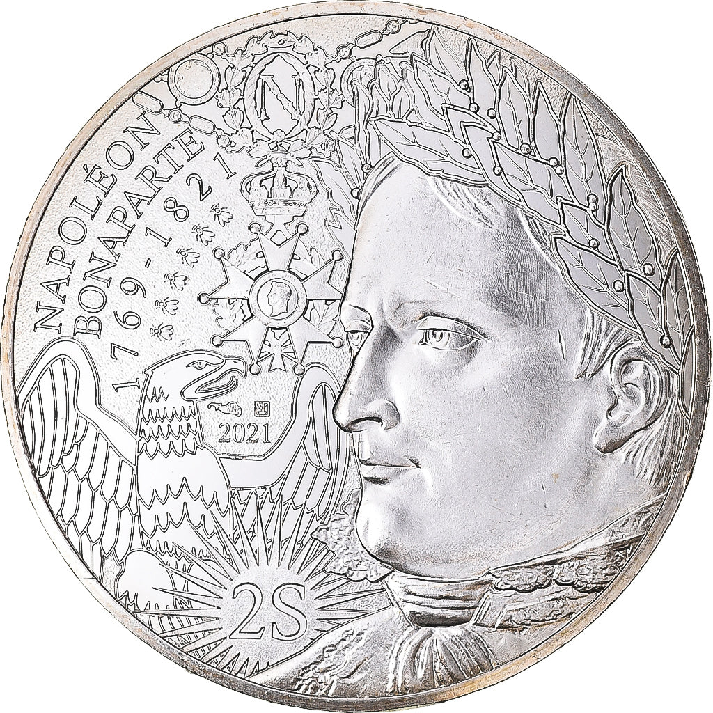 France, 10 Euro, 2021, Monnaie de Paris, Napoléon Bonaparte, SPL+, Argent