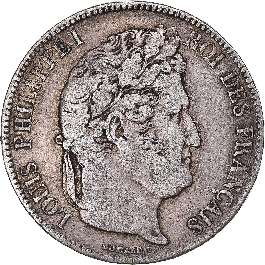Monnaie, France, Louis-Philippe, 5 Francs, 1836, Paris, TB+, Argent