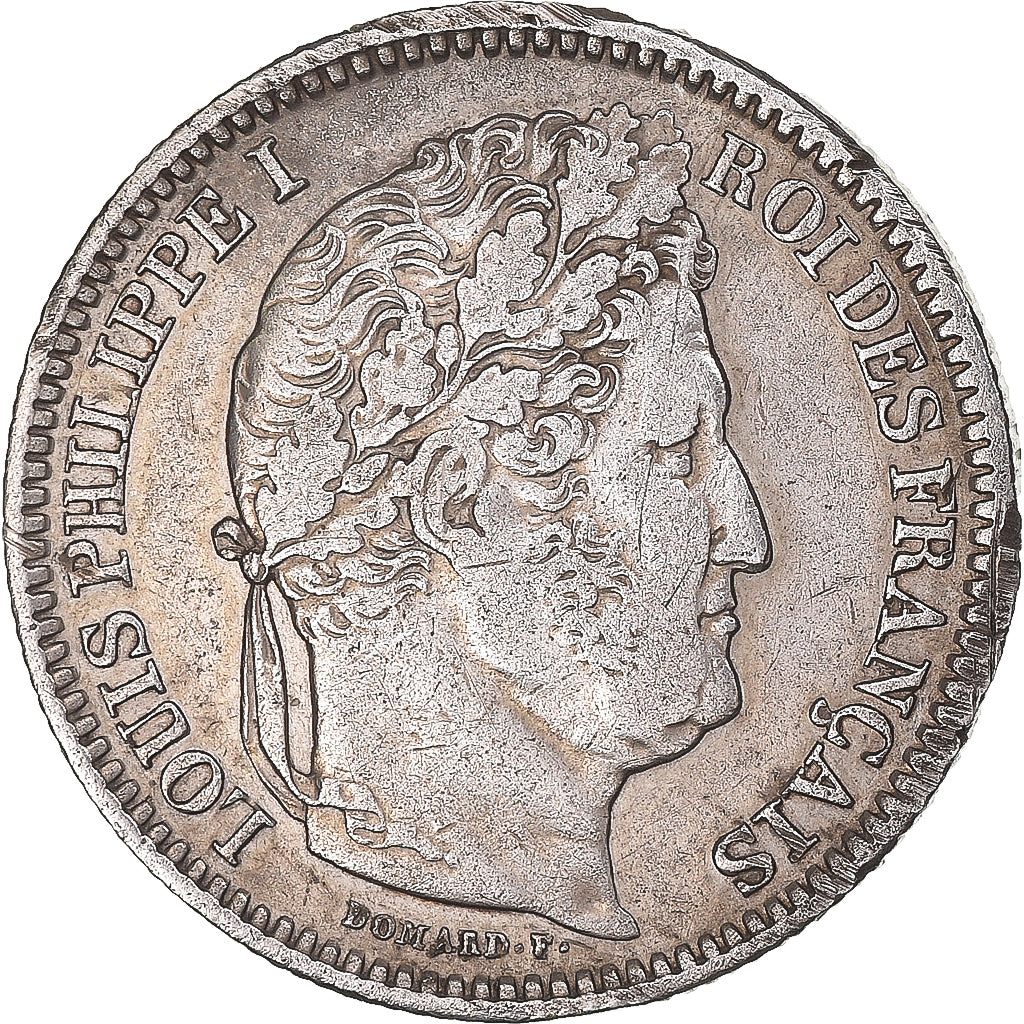 Monnaie, France, Louis-Philippe, 2 Francs, 1845, Paris, TTB, Argent