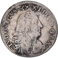 Moeda, França, Louis XIV, 4 Sols dits « des Traitants », 4 Sols, 1676