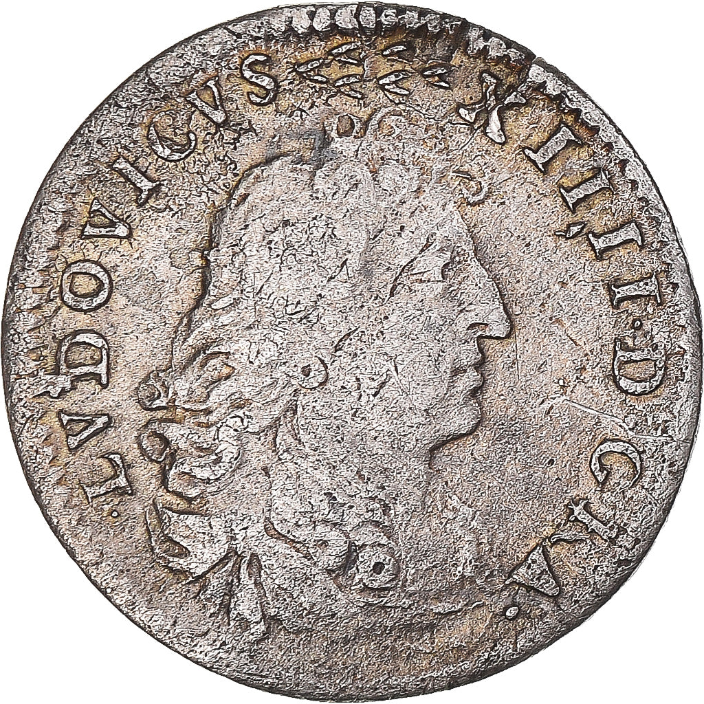 Moneda, Francia, Louis XIV, 4 Sols dits « des Traitants », 4 Sols, 1674