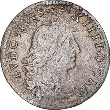 Moneda, Francia, Louis XIV, 4 Sols dits « des Traitants », 4 Sols, 1674