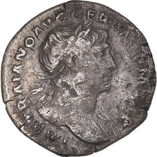 Coin, Trajan, Denarius, 103-111, Rome, Vesta, VF(30-35), Silver, Cohen:644