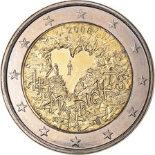 Finlande, 2 Euro, 2008, Human Rights, SUP+, Bimétallique