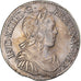 Coin, France, Louis XIV, 1/2 Écu à la mèche longue, 1652, Bourges