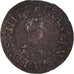 Munten, Frankrijk, Louis XIII, Denier Tournois, 1616, Paris, PR, Koper