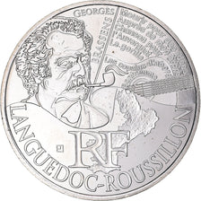France, 10 Euro, 2012, Languedoc roussillon, MS(63), Silver