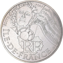 France, 10 Euro, 2012, Ile De France, MS(63), Silver